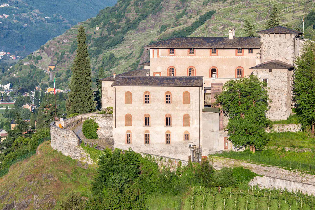 Castello Masegra sede del Museo Storico e del CAST