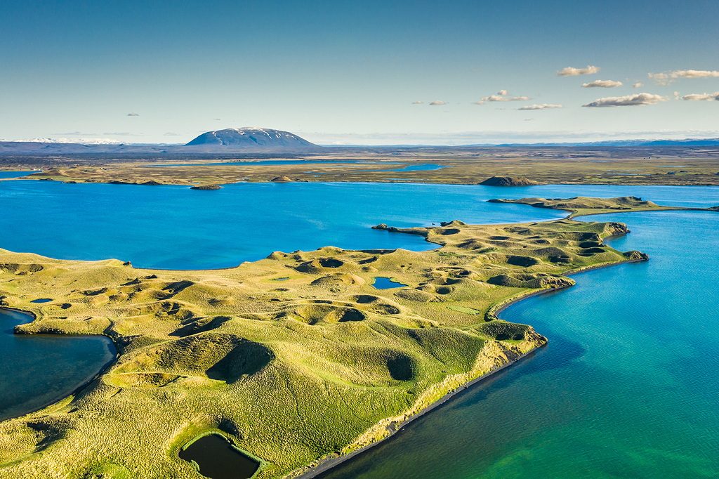 Lago Mývatn Islanda