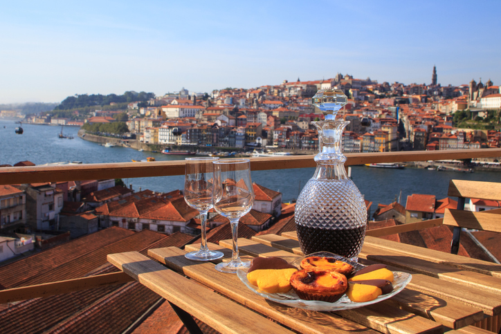Porto vista sul fiume Douro