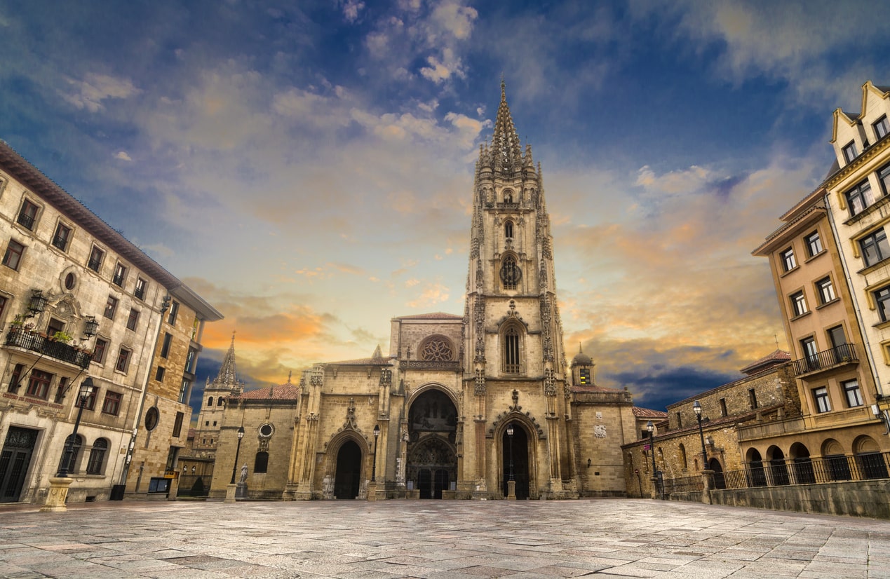 Oviedo Cattedrale di San Salvador Asturie
