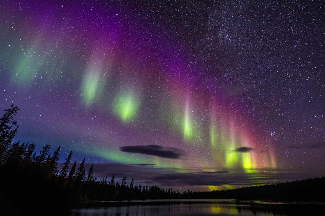 aurora boreale Lapponia