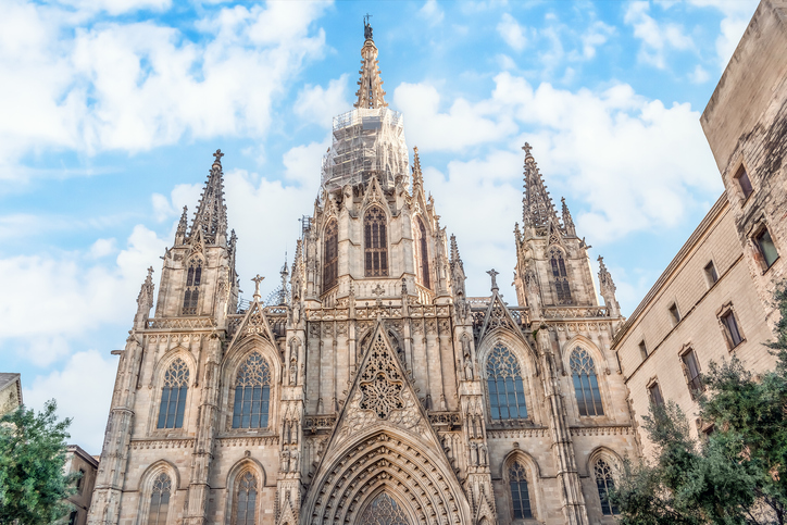facciata cattedrale Barcellona