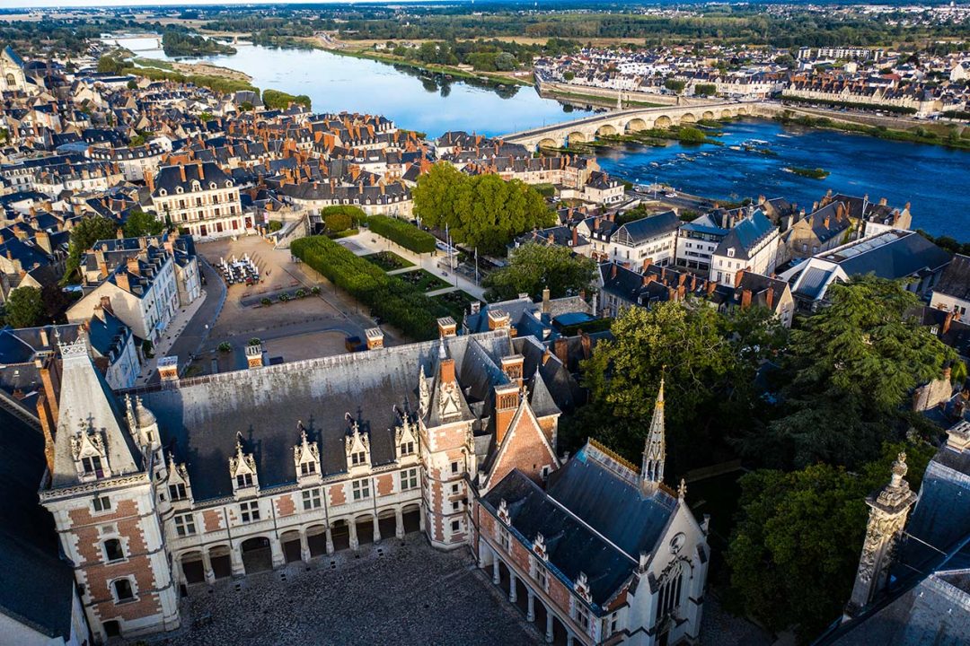 Castello di Blois panoramica