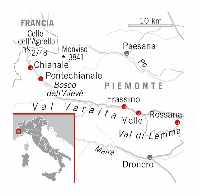mappa Valle Maraita