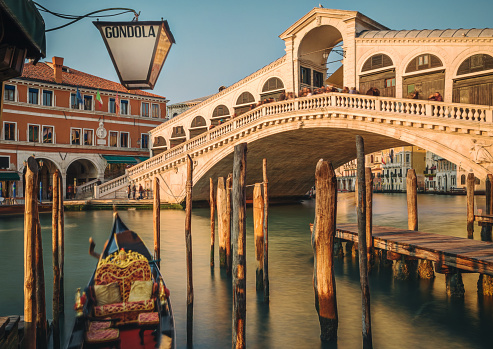 Il ponte di. Rialto, Venezia, Italia