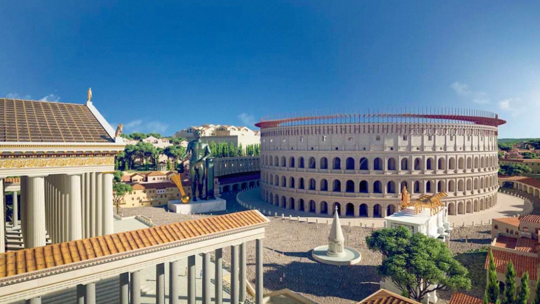 Il Colosseo nell'anno 320