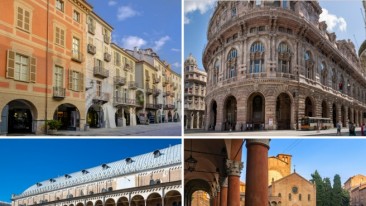 I 10 portici più belli d'Italia
