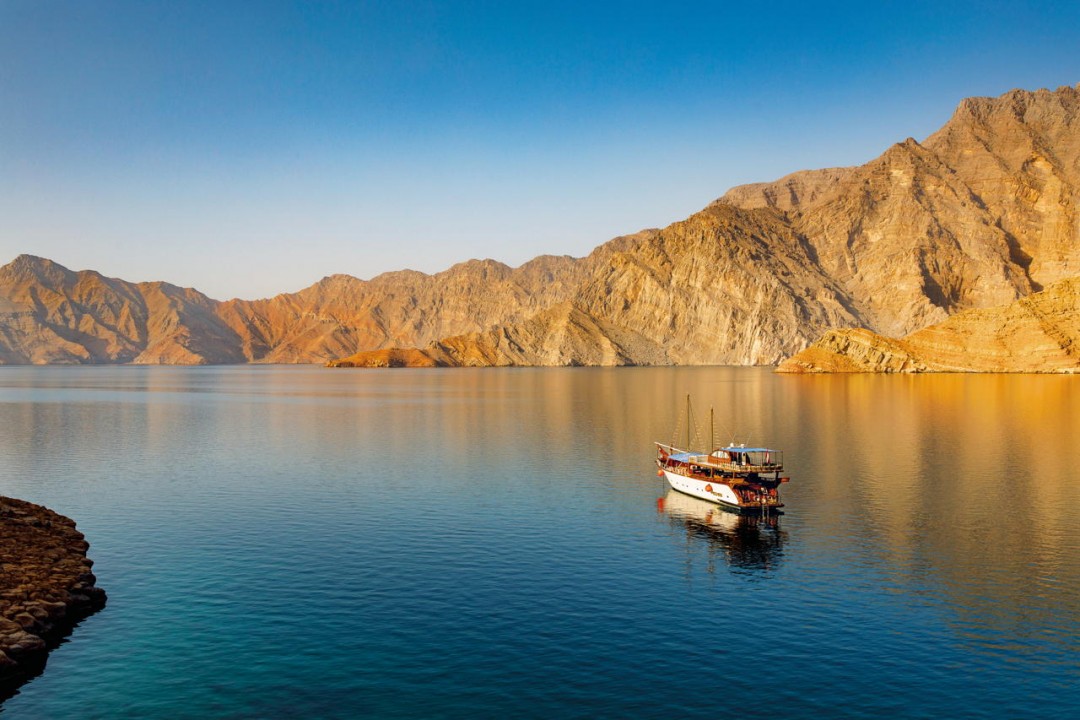 Oman penisola Musandam crociera sulla Rubba Yacht
