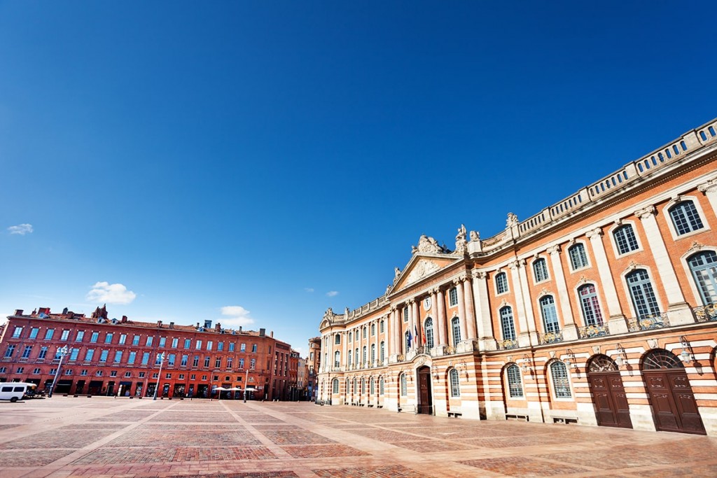 Place du Capitole Tolosa Francia 