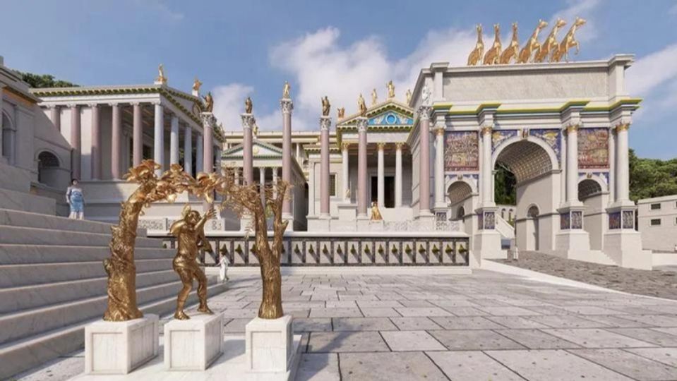 Ricostruzione in 3D dell'antica Roma