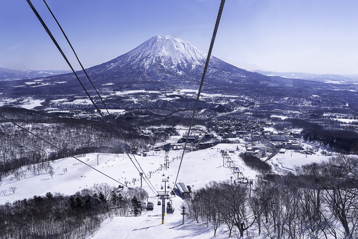 Impianti sciistici e il monte Yotei, Niseko