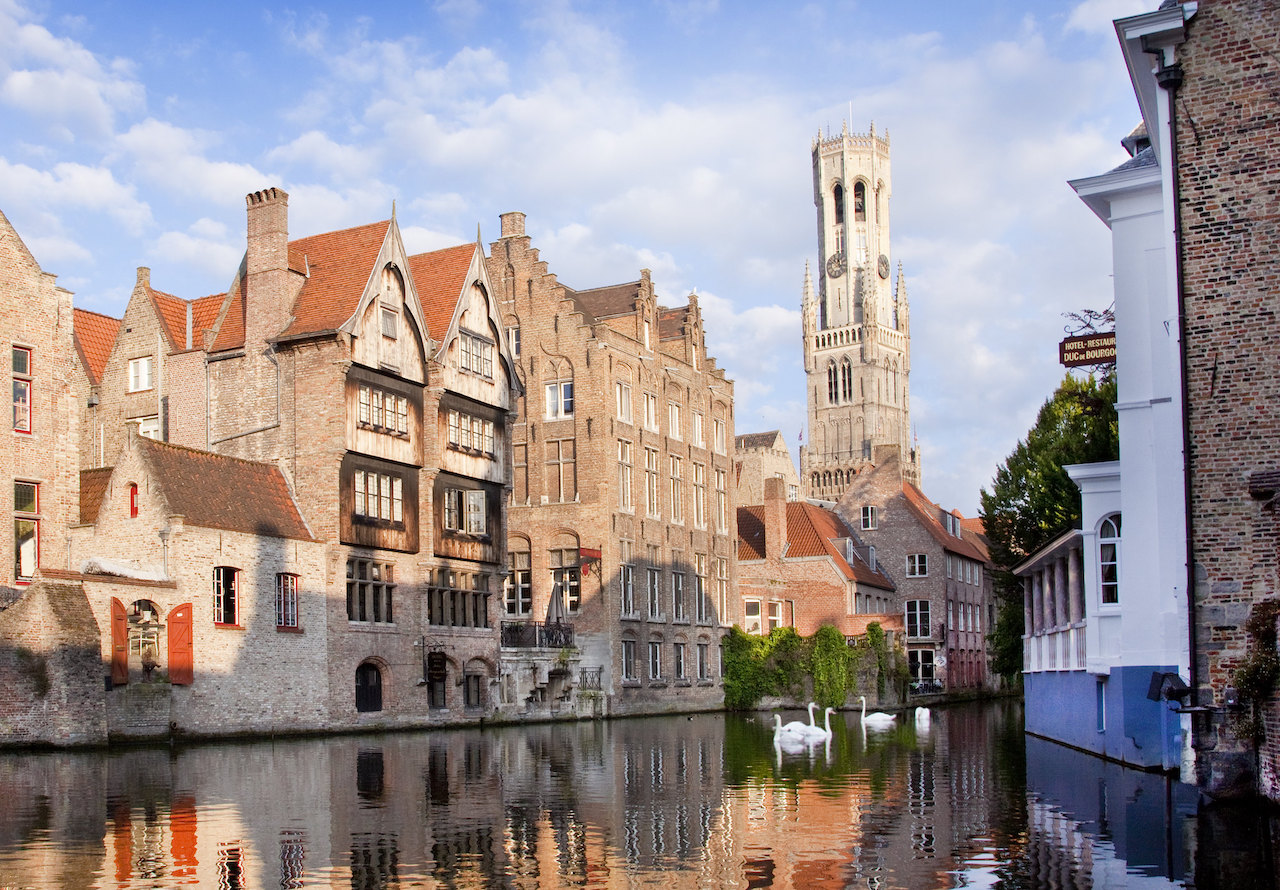Rozenhoedakaii canale di Bruges