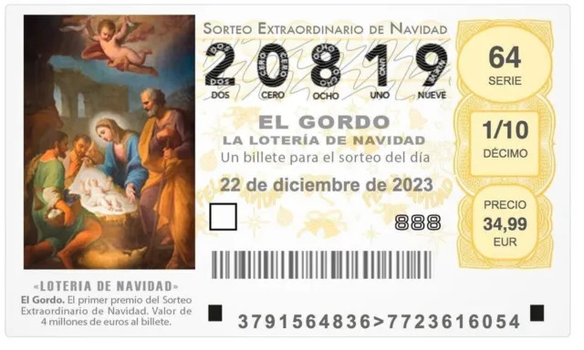Spagna: la Lotteria di Natale
