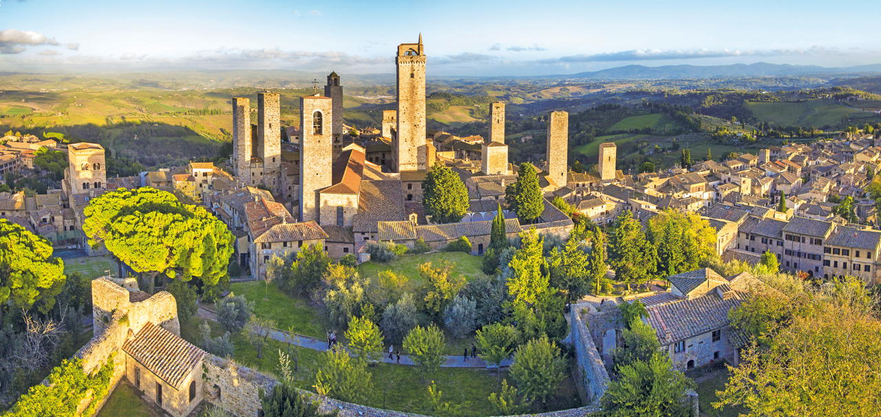 borgo turrito di San Gimignano Toscana