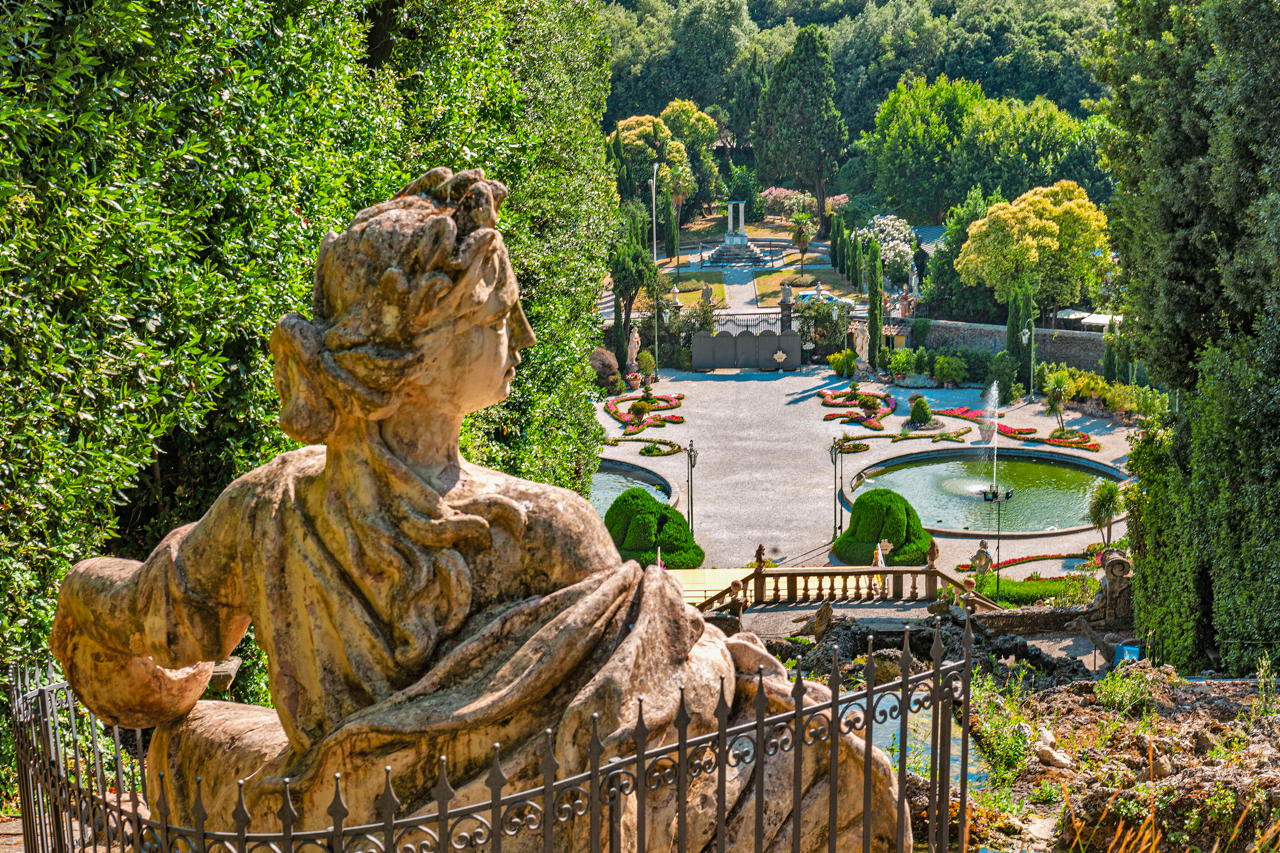 giardino del Parco di Pinocchio Collodi Toscana