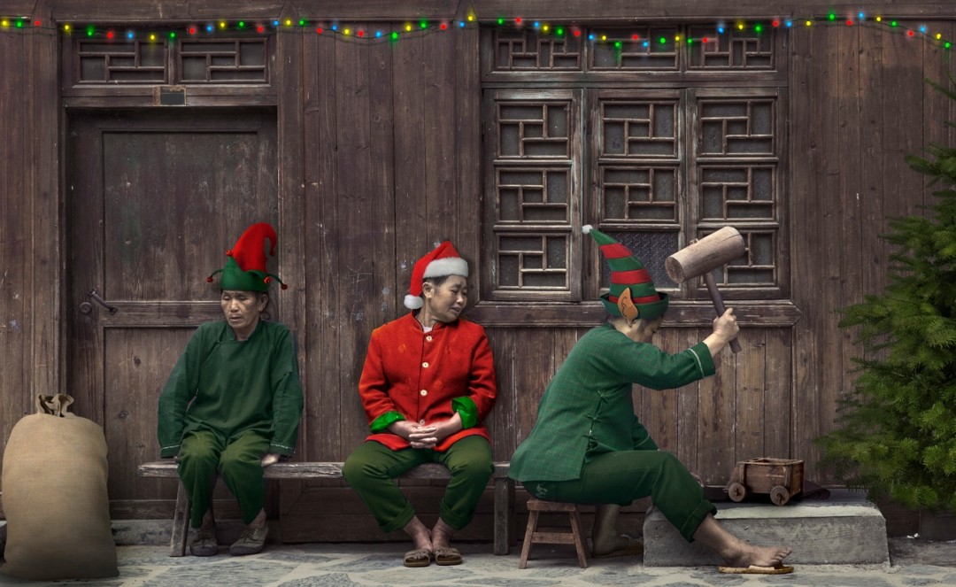 Cina: le “sorelle” di Babbo Natale