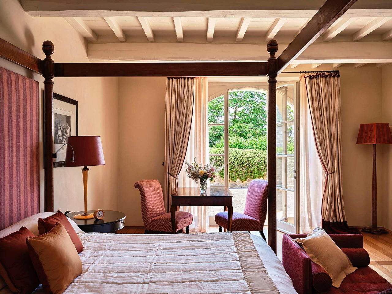 suite con terrazza hotel Castiglion del Bosco Toscana