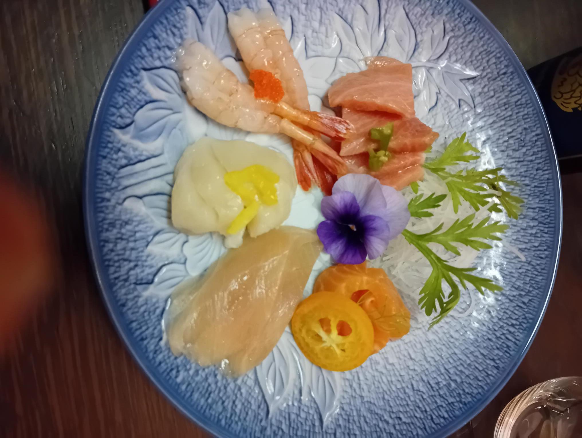 Il sashimi di Wasabi, a Torino