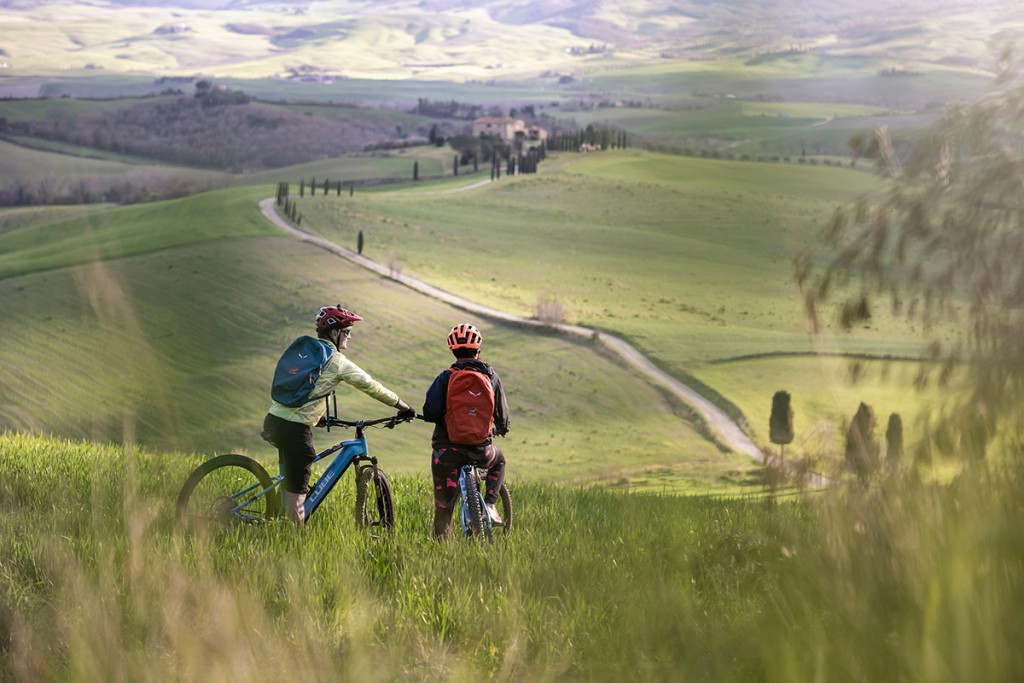 Per rigenerarsi nel verde, bike tour in Val d'Orcia all'ADLER Spa Resort THERMAE