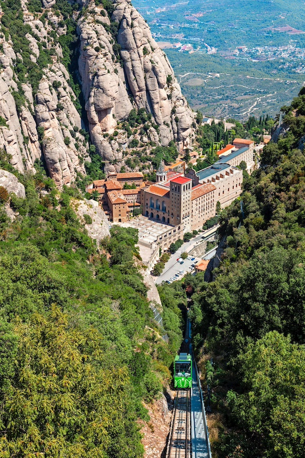 Monastero di Santa Maria di Montserrat vicino Barcellona