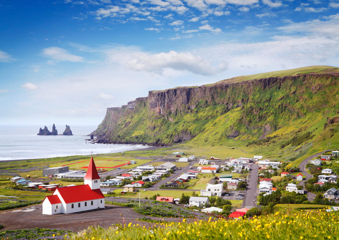 Vik cittadina in Islanda