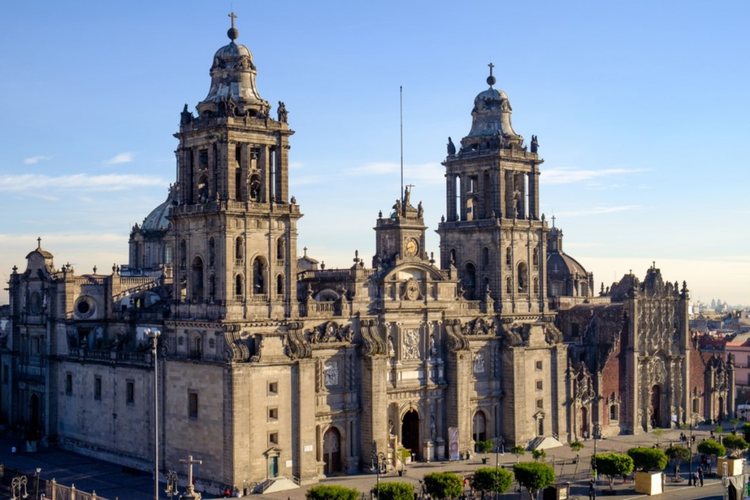 Campanili della cattedrale metropolitana di Santa Maria Assunta, Città del Messico (Messico)