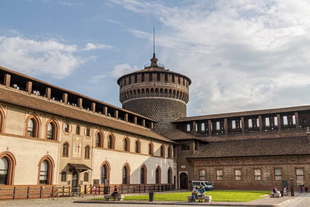 Castello Sforzesco, Milano, Lombardia 
