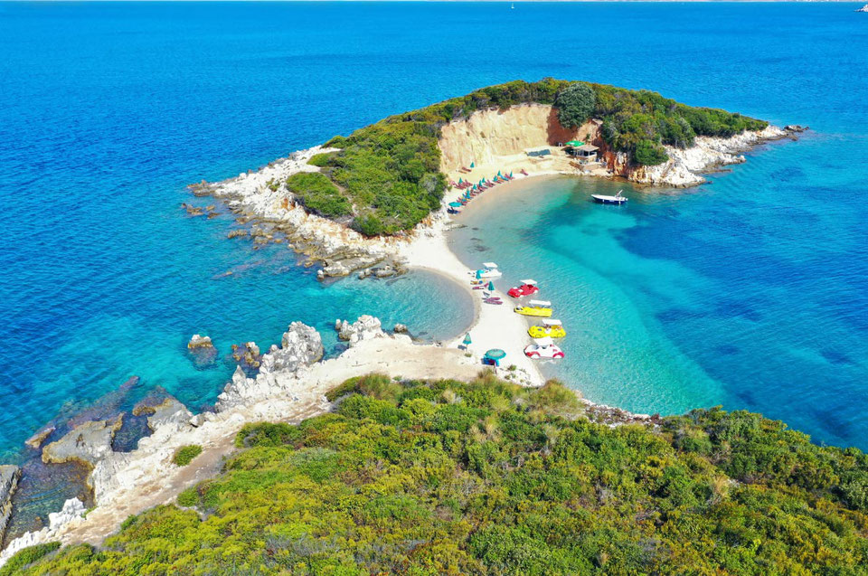 Albania - Spiaggia di Ksamil