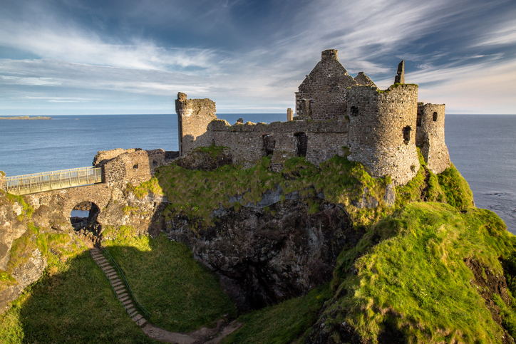 Castello di Dunluce in Irlanda del Nord
