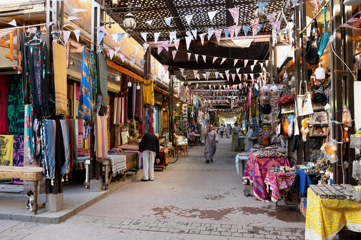 Mercato nella città di Luxor