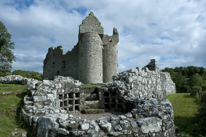 Castello di Monea in Irlanda del Nord