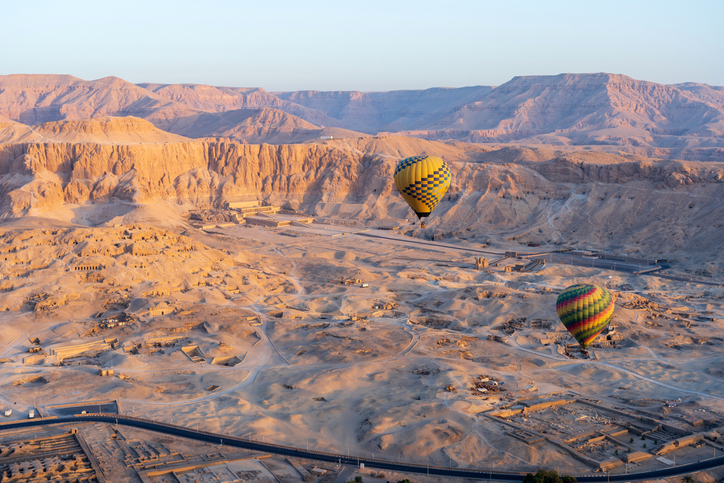 Volo in mongolfiera a Luxor, Egitto