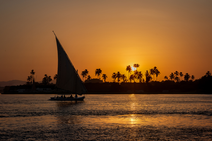 Feluca sul Nilo, Egitto
