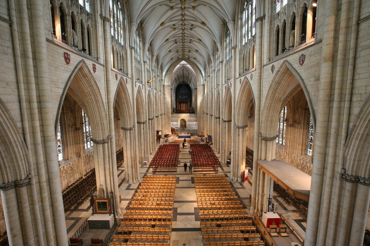 L'interno di York Minster 