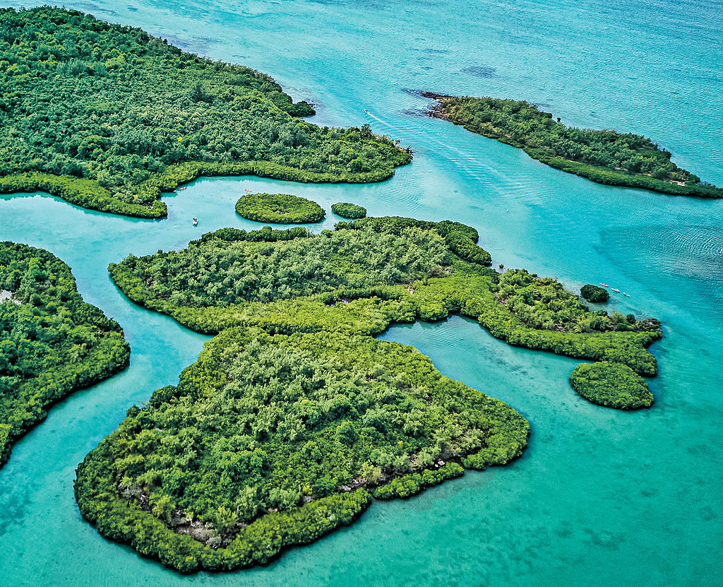 isole disabitate a nord di Mauritius