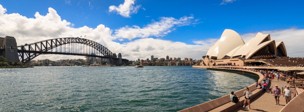 La Sydney Opera House e l’Harbour Bridge