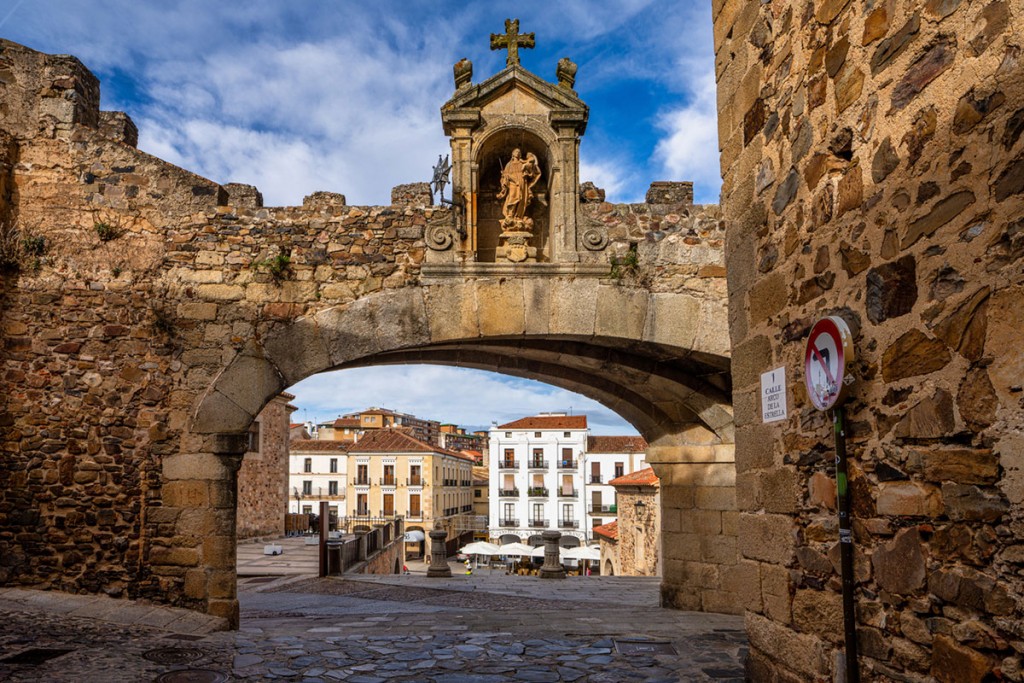 Arco della Stella a Caceres