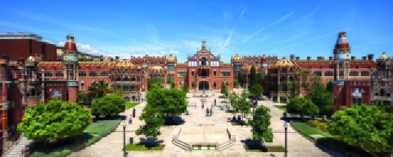 Hospital de la Santa Creu i Sant Pau a Barcellona
