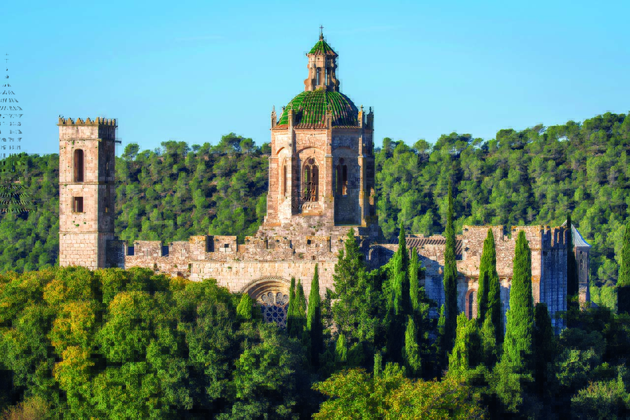 Reial Monestir de Santa Maria de Santes Creus di Aiguamúrcia Catalogna