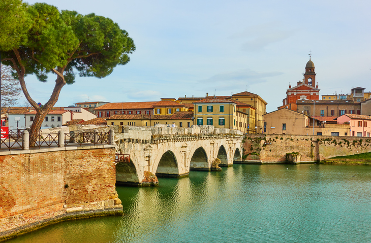 Ponte di Tiberio a Rimini