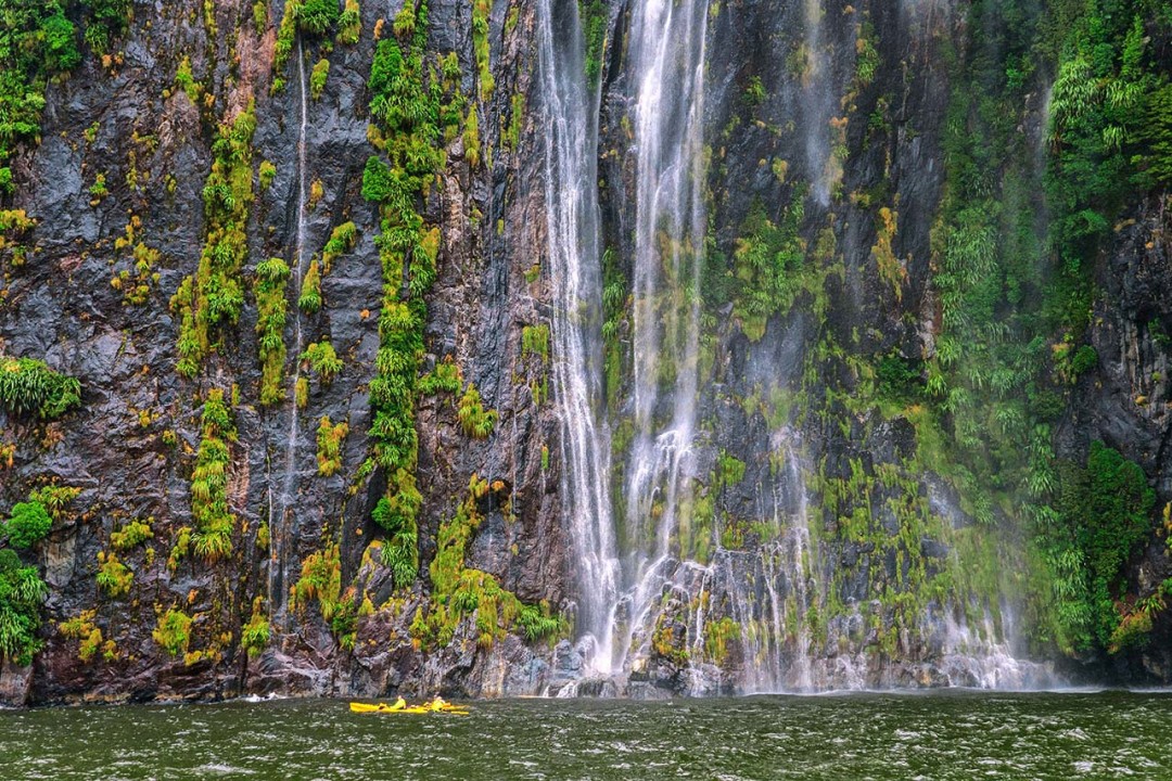 Fiordo Milford Sound Nuova Zelanda Parco nazionale del Fiordland