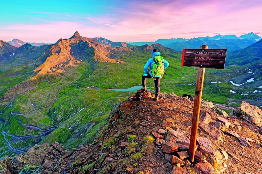 Valfurva trekker sul Monte Gaviola