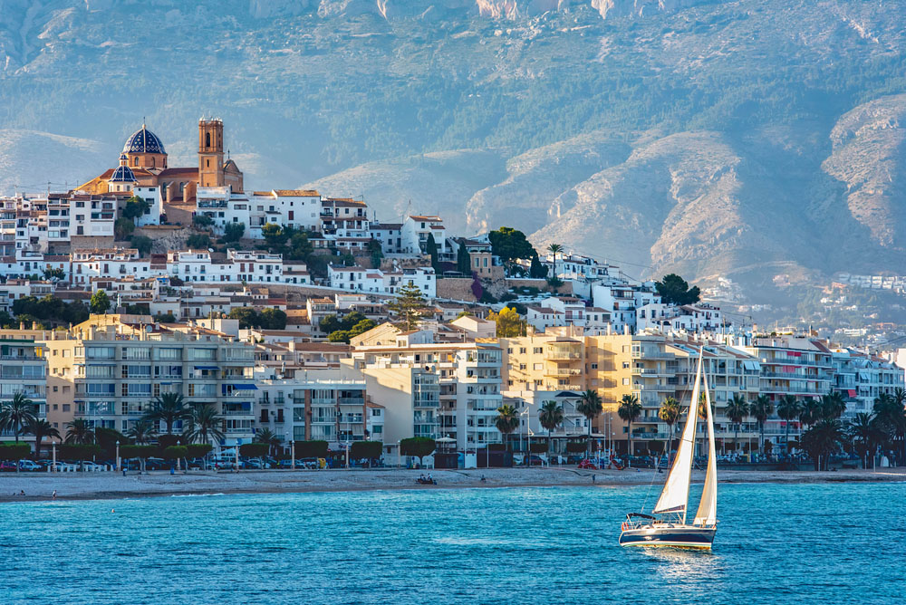 Altea sulla Costa Blanca