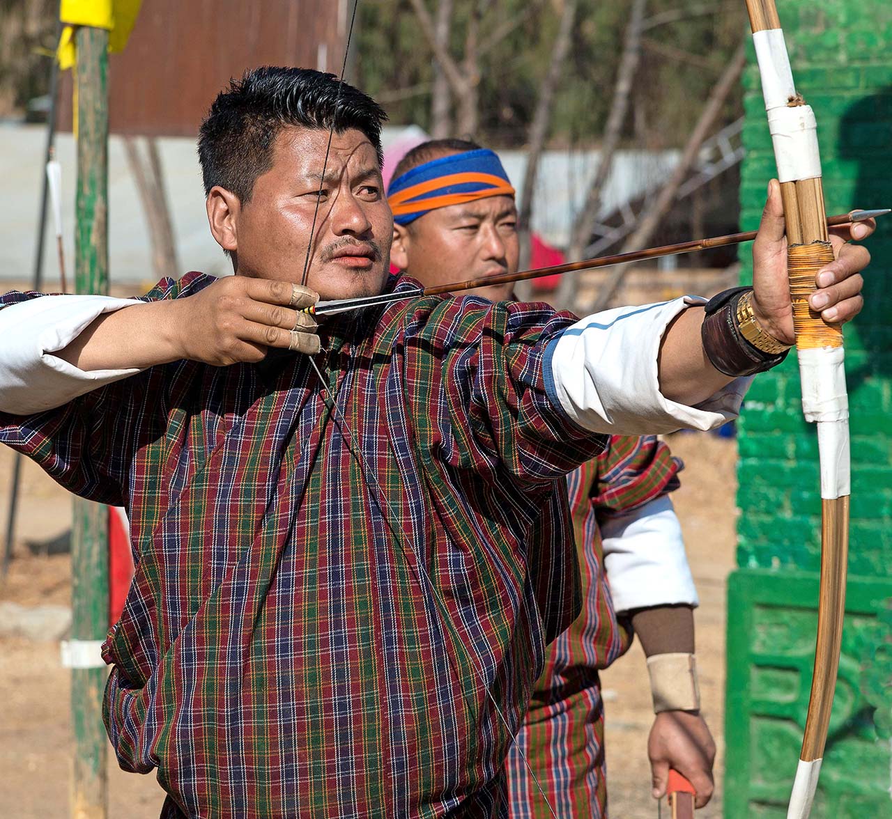 arcieri a Thimpu Buthan © Beppe Calgaro