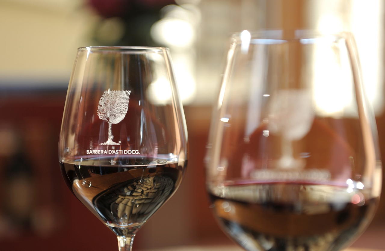 Barbera D'Asti Wine Festival Glasses