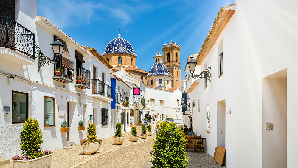 Centro storico di Altea, Costa Blanca