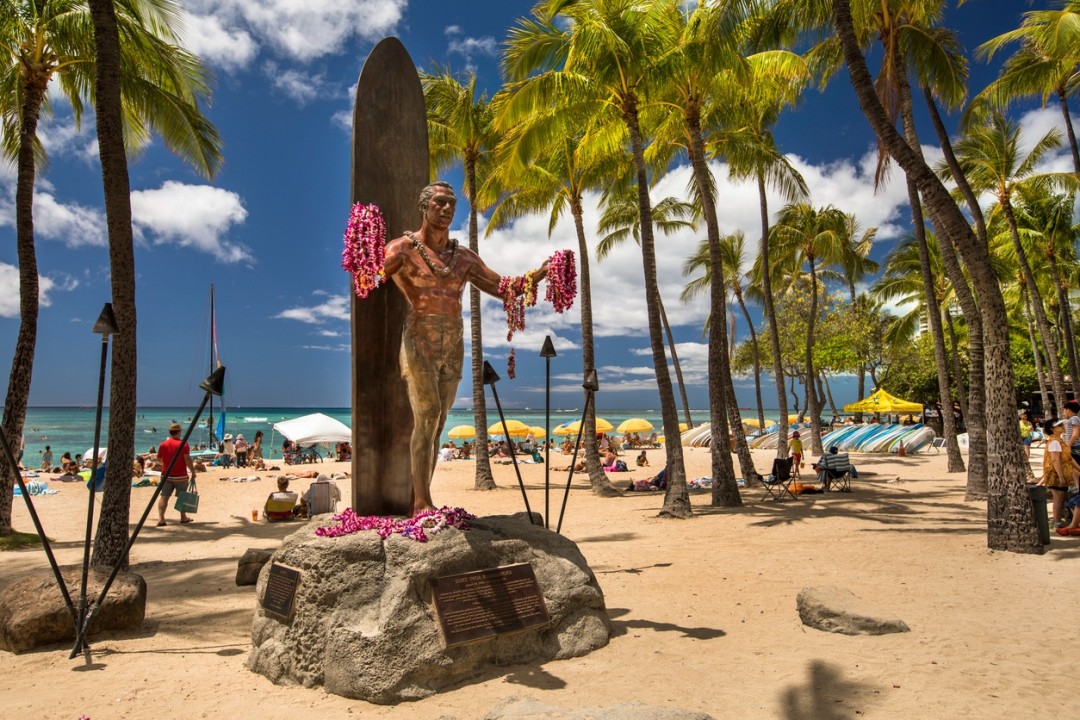 Per gli sportivi: Waikiki, Hawaii, Usa