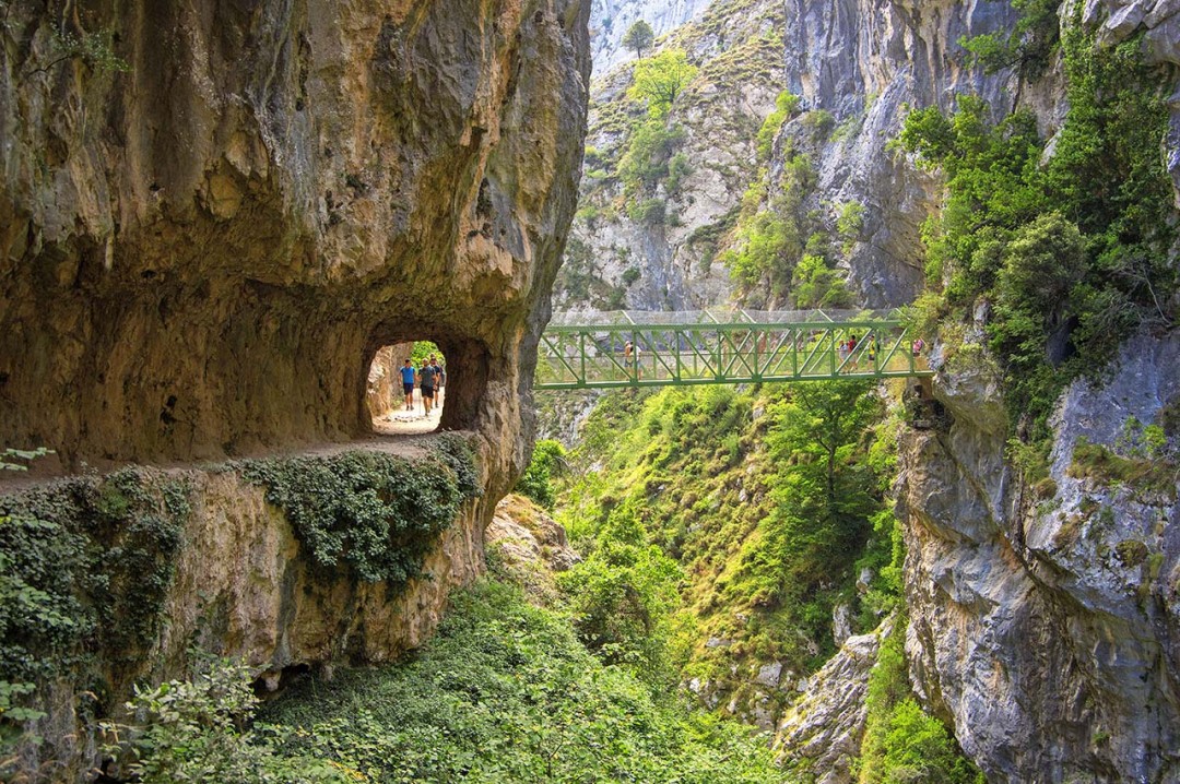  sentiero della gola del fiume Cares Spagna