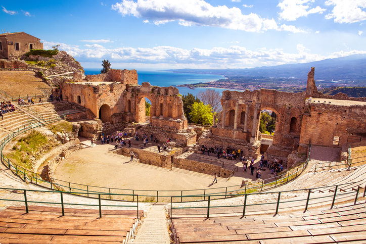 Teatro di Taormina, Sicilia