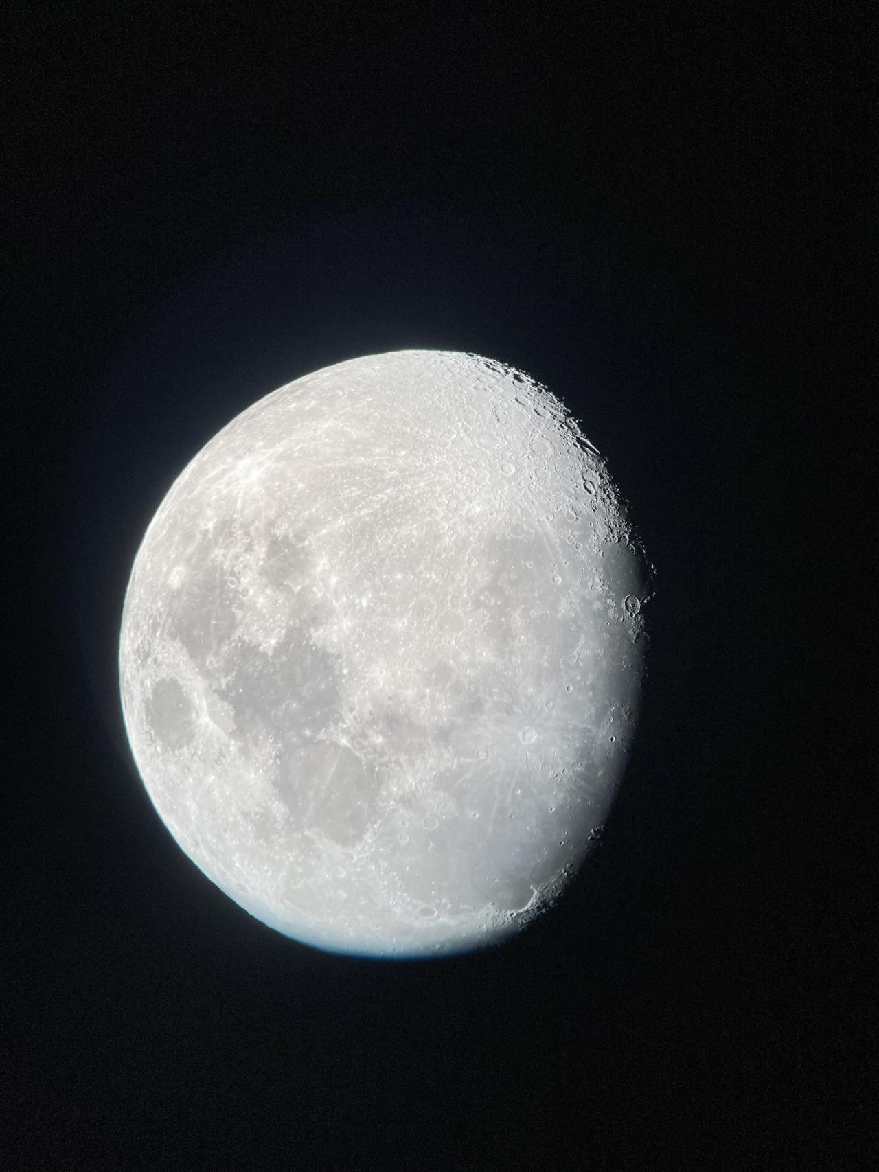  moon seen from Migjorn Formentera beach